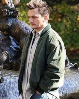 Rupert Friend Separation Green Jacket
