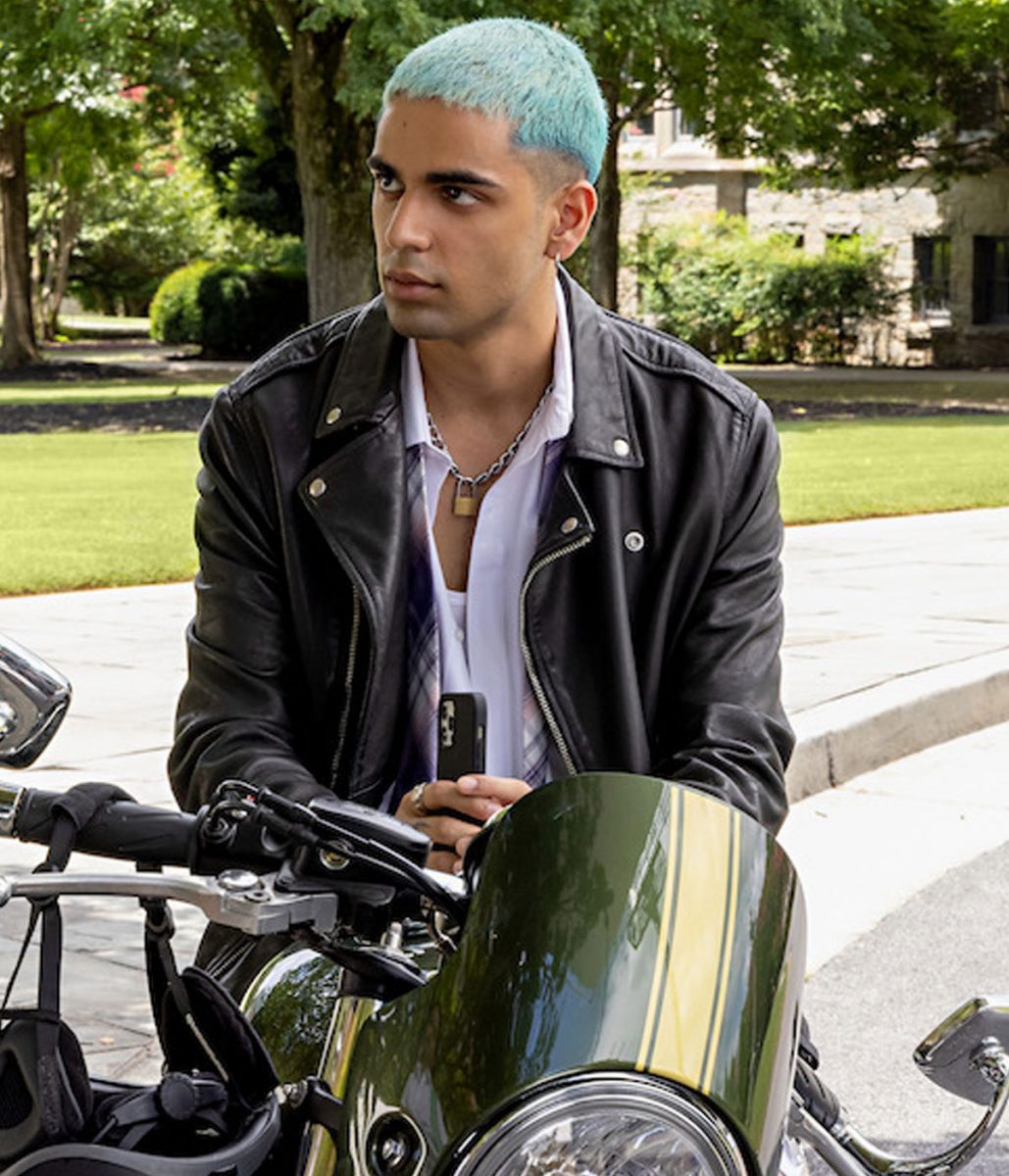 Do Revenge Rish Shah Black Leather Jacket