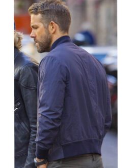 Ryan Reynolds 6 Underground One Blue Jacket
