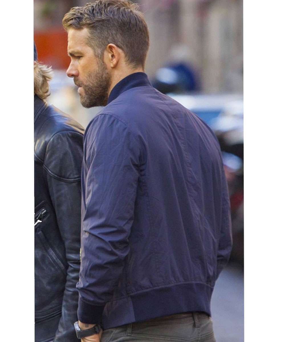 Ryan Reynolds 6 Underground One Blue Jacket - Image 2