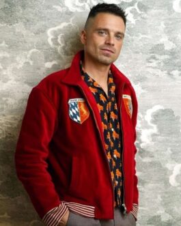 Sebastian Stan Fresh Red Jacket