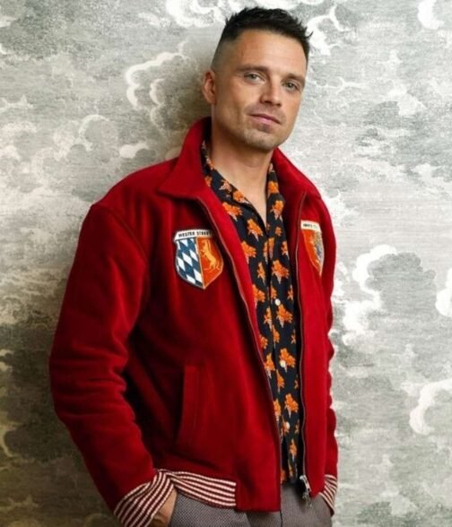 Sebastian Stan Fresh Red Jacket