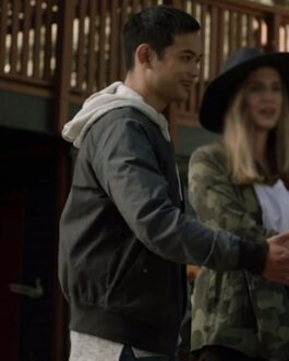 Osric Chau Superhost Black Jacket