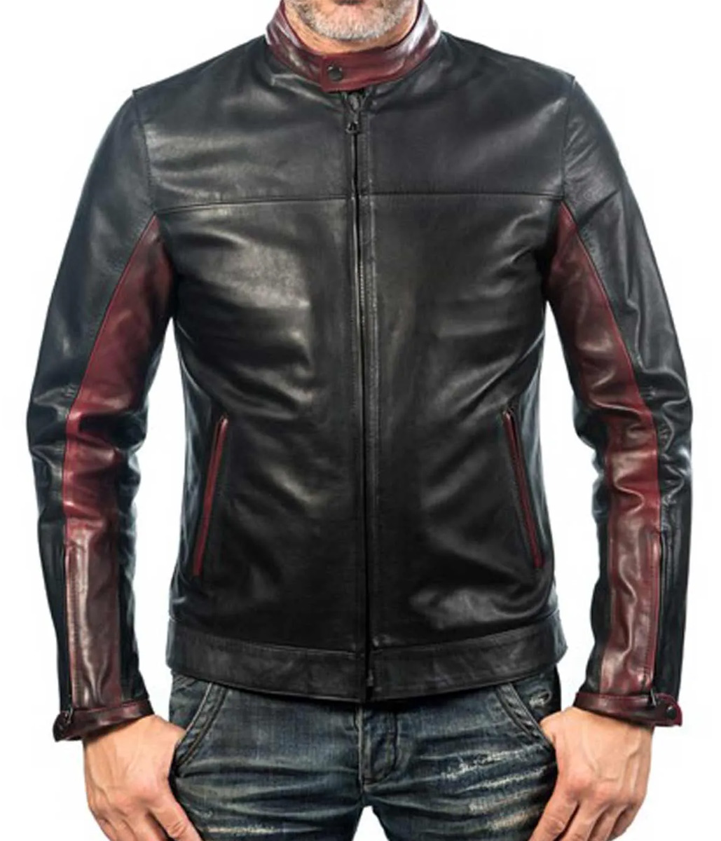 Bruce Wayne Motorcycle Jacket - Image 4