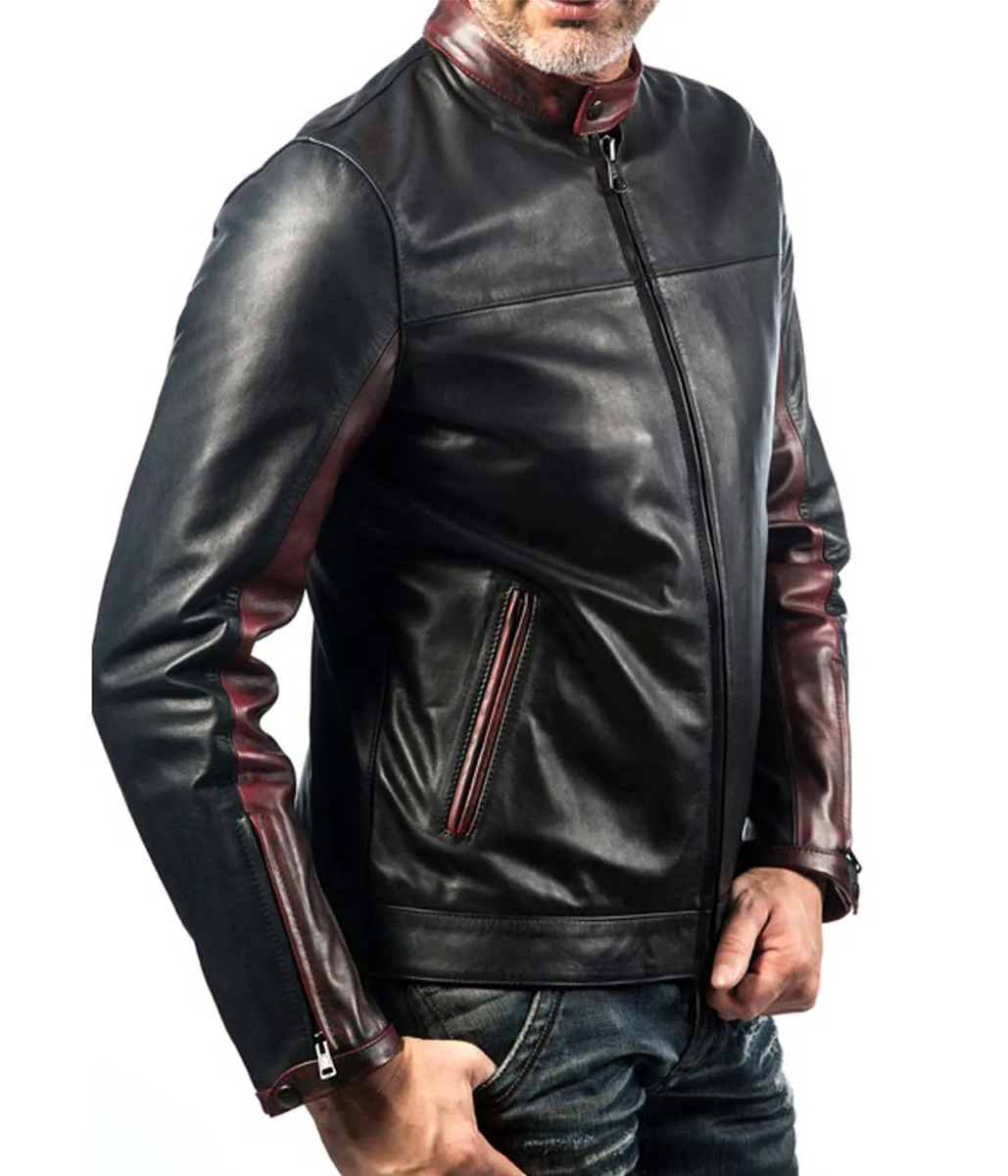 Bruce Wayne Motorcycle Jacket - Image 7