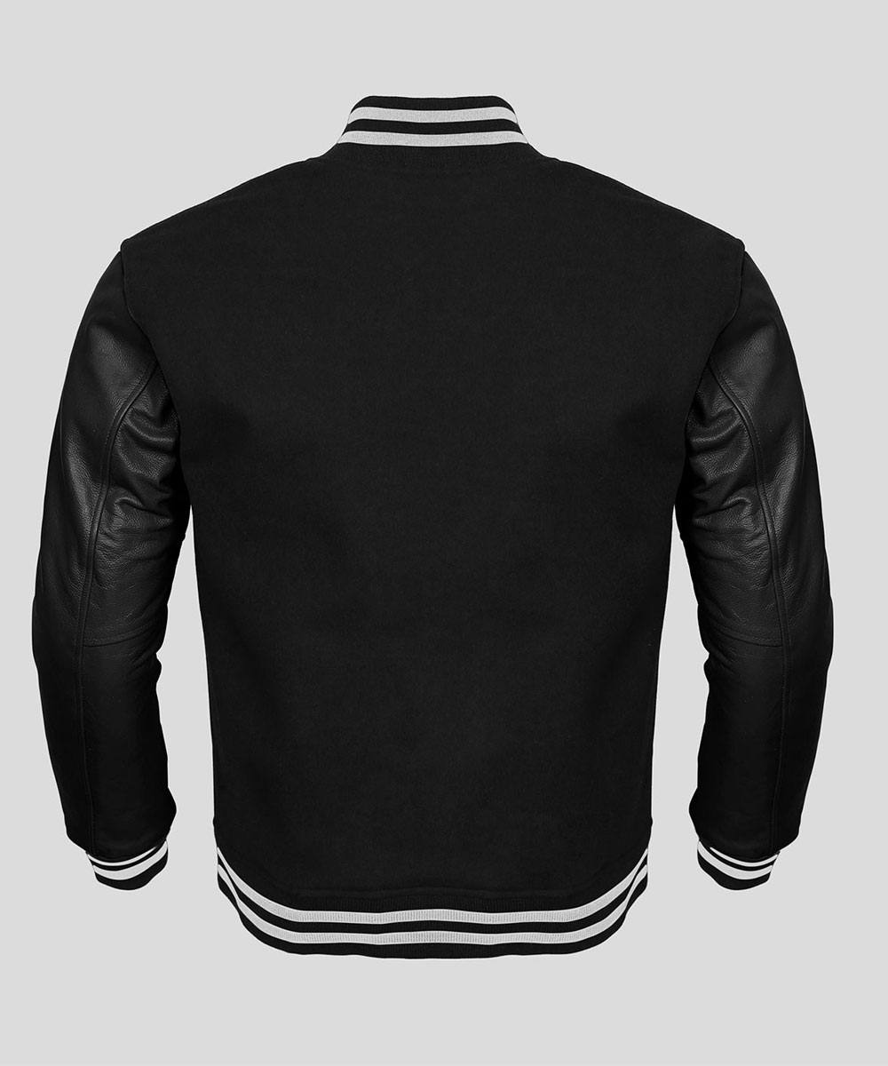 The Perfect Date Noah Centineo Varsity Jacket - Image 3