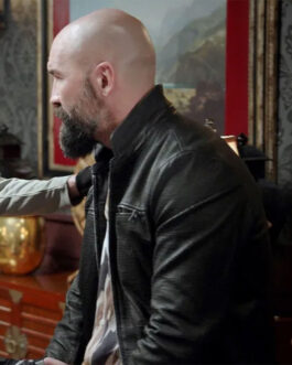 The Retirement Plan Ronnie James Hughes Leather Jacket