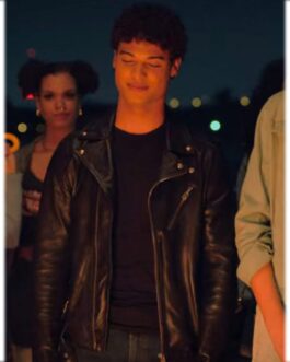 Jan Luis Castellanos Tall Girl 2 Black Leather Jacket