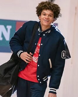 Armani Jackson Honor Society Varsity Black Jacket