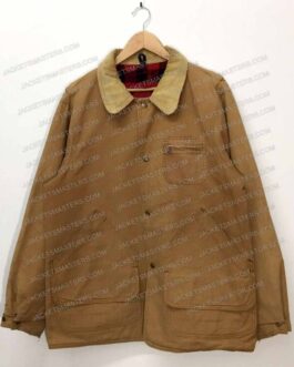 Fakes Richard Harmon Brown Cotton Jacket