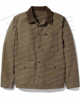 Michael O’Neill Echoes Brown Cotton Jacket