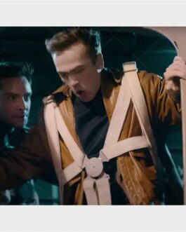 Wolves of War Jackson Bews Brown Leather Jacket