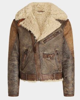 The Iron Claw Zac Efron Leather Jacket