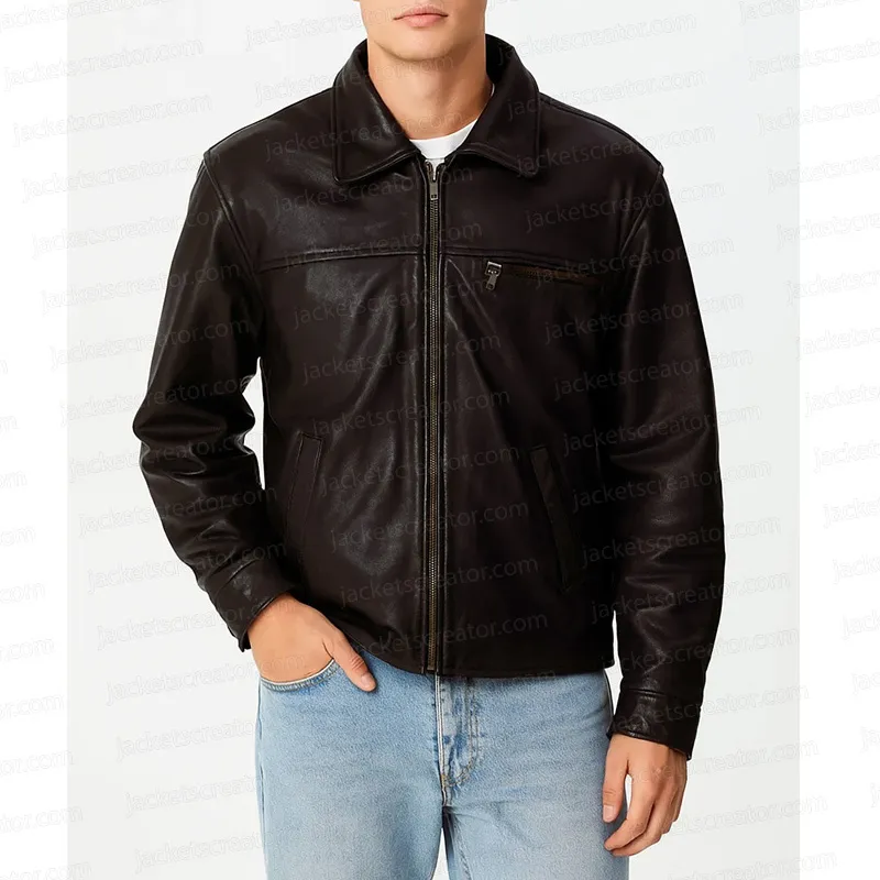 The Hack David Tennant Leather Jacket