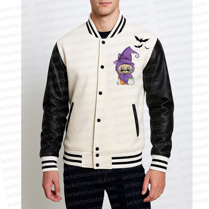 Labubu Halloween Trick or Treat Varsity Jacket